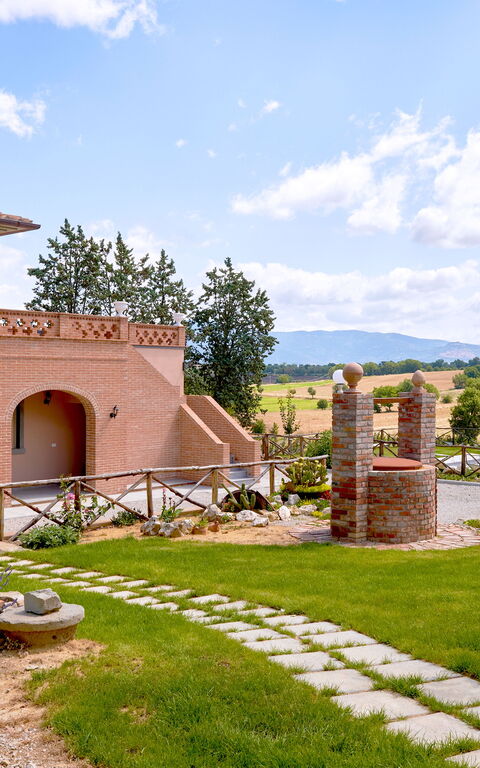 Villa Vigneto: all'aperto, Esterni, Giardino, Vista Panoramica