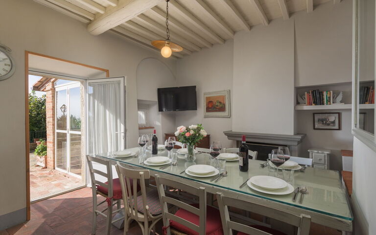 Villa Le Corchie: Sala da pranzo