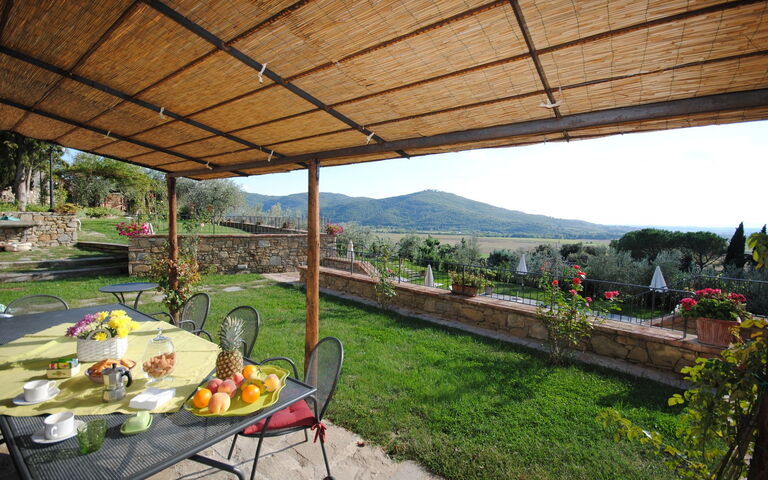 Villa Le Corchie: all'aperto, Esterni, Giardino