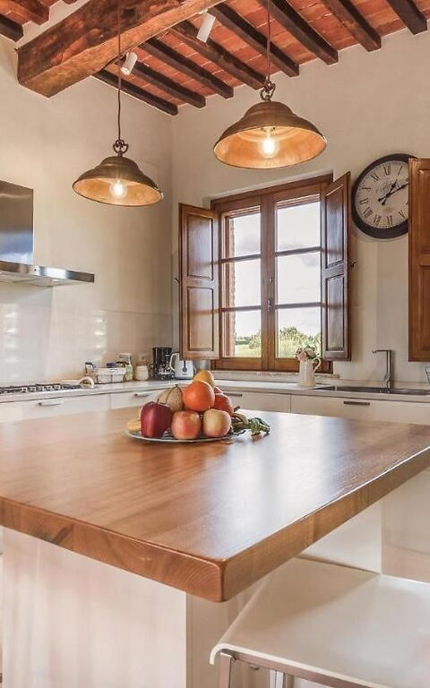 Villa Il Pozzo: Cucina, Sala da pranzo