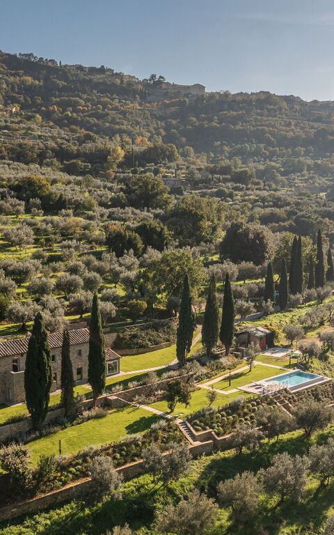Villa Belvedere: Giardino, Piscina, Vista Panoramica