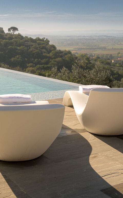 Villa Belvedere: all'aperto, Esterni, Piscina