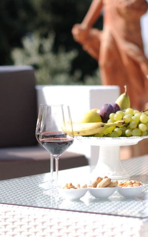 Villa Torresassa: all'aperto, Balcone / Terrazza / Patio, Esterni