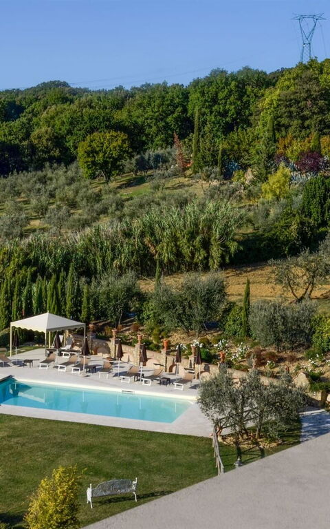 Villa Torresassa: all'aperto, Esterni, Giardino, Piscina