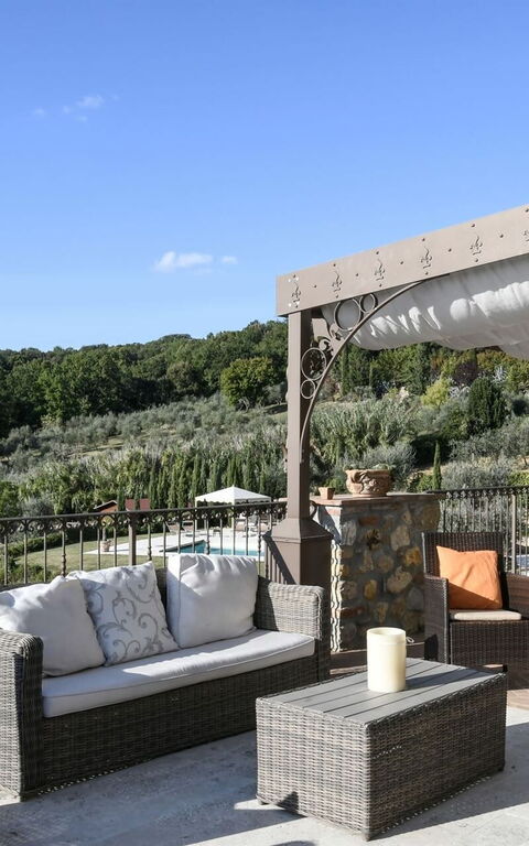 Villa Torresassa: all'aperto, Balcone / Terrazza / Patio, Esterni