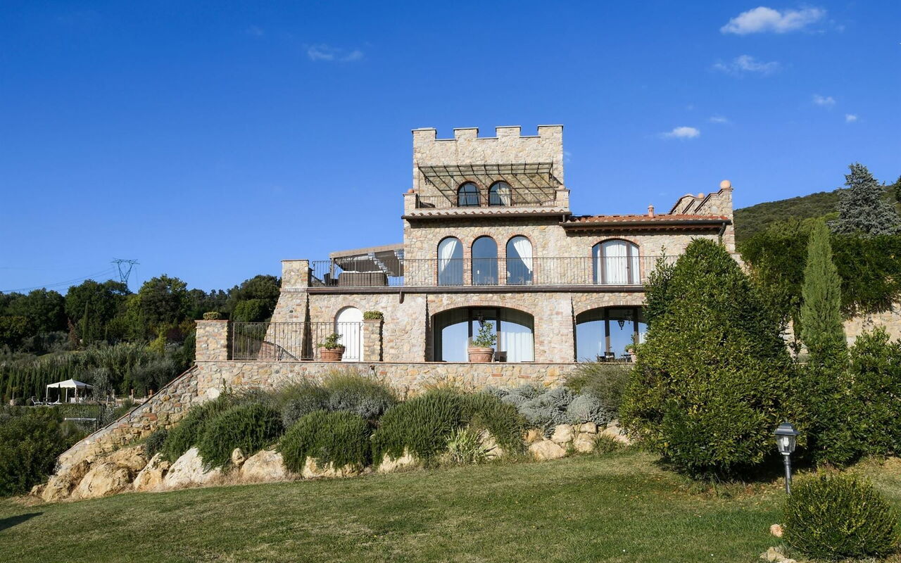 Villa Torresassa: all'aperto, Esterni, Giardino