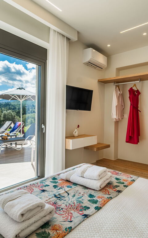 Villa Orientem Bis: Camera da letto