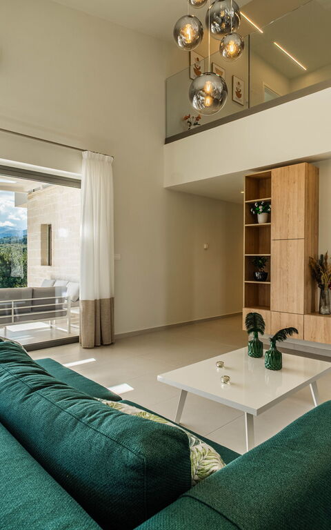 Villa Orientem Bis: Cucina, Sala da pranzo, Soggiorno