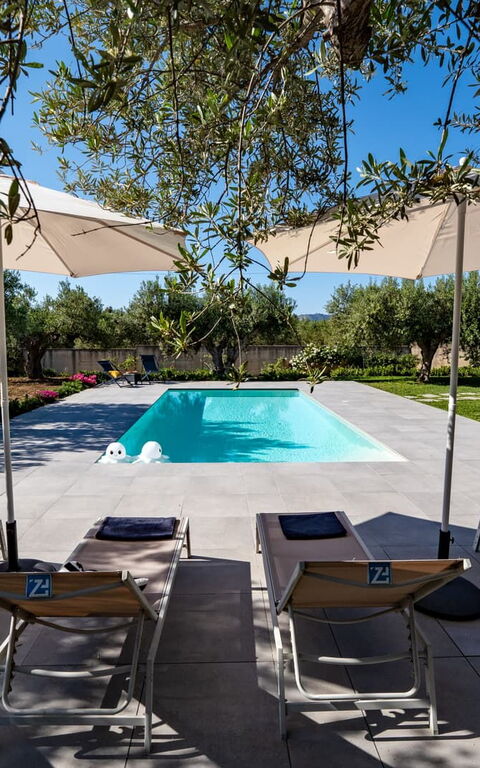 Villa Virginia: all'aperto, Esterni, Giardino, Piscina