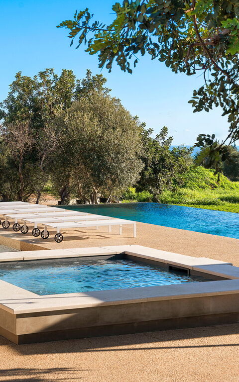 Villa Ninetta: all'aperto, Esterni, Idromassaggio, Piscina