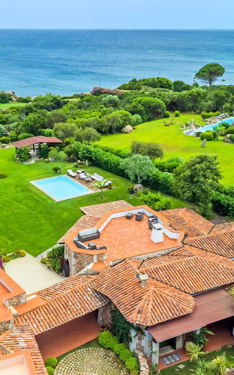 Villa Silenis: all'aperto, Esterni, Giardino, Piscina, Vista Panoramica