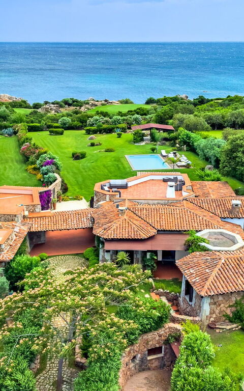 Villa Silenis: all'aperto, Esterni, Giardino, Piscina, Vista Panoramica