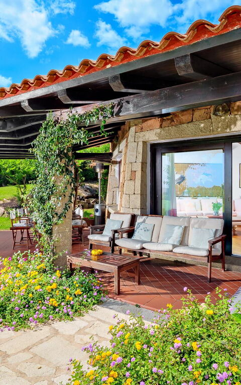 Villa Silenis: all'aperto, Balcone / Terrazza / Patio, Esterni, Giardino