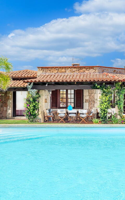 Villa Silenis: all'aperto, Esterni, Piscina