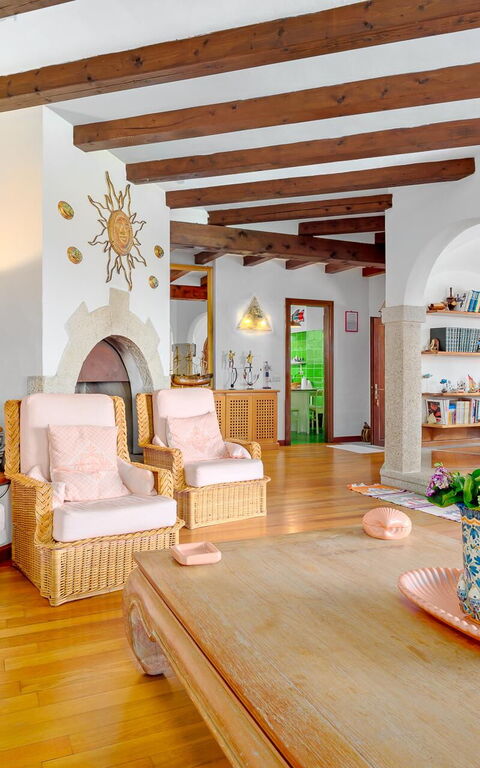 Villa Silenis: Soggiorno