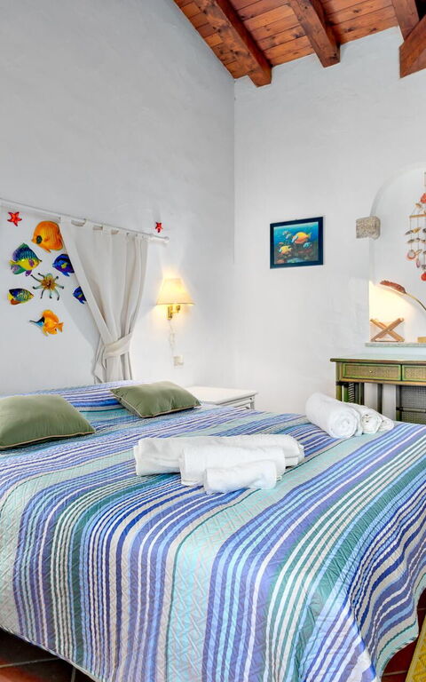 Villa Silenis: Camera da letto