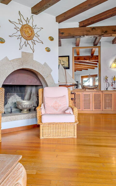 Villa Silenis: Soggiorno