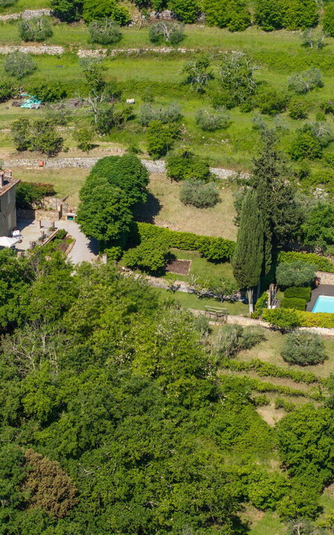 Tenuta Macericca: Piscina, Vista Panoramica