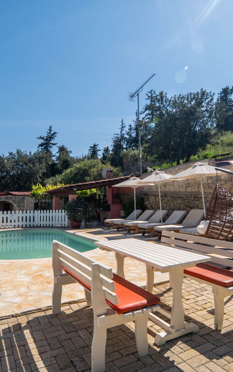 Villa Nikolas: all'aperto, Balcone / Terrazza / Patio, Esterni, Piscina
