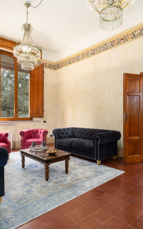 Villa Silvia: Soggiorno