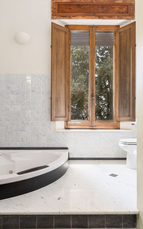 Villa Silvia: Bagno, Idromassaggio