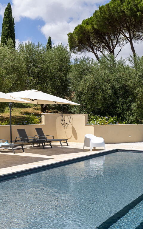 Villa Silvia: Esterni, Piscina