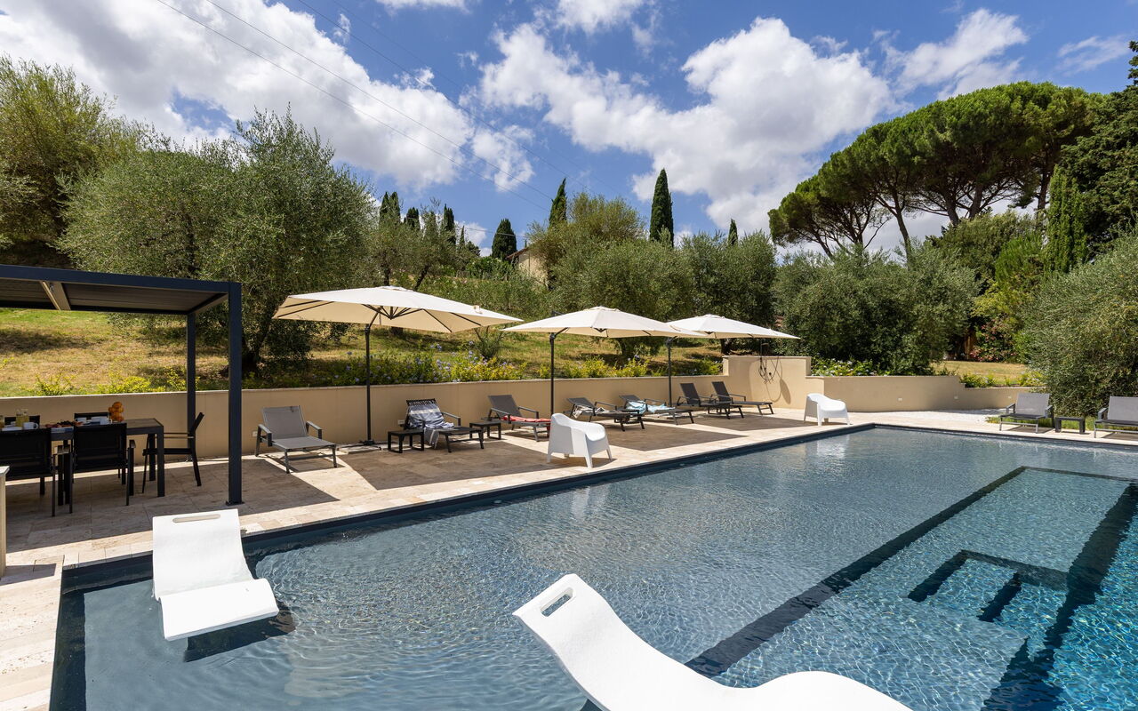 Villa Silvia: Esterni, Piscina