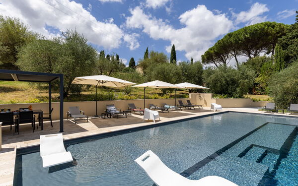 Villa Silvia: Esterni, Piscina