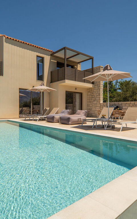 Villa Zen Chrysi: all'aperto, Esterni, Piscina