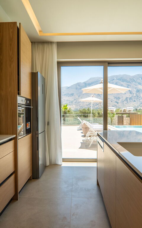 Villa Zen Chrysi: Cucina