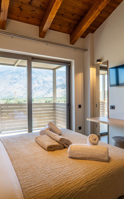 Villa Zen Chrysi: Camera da letto