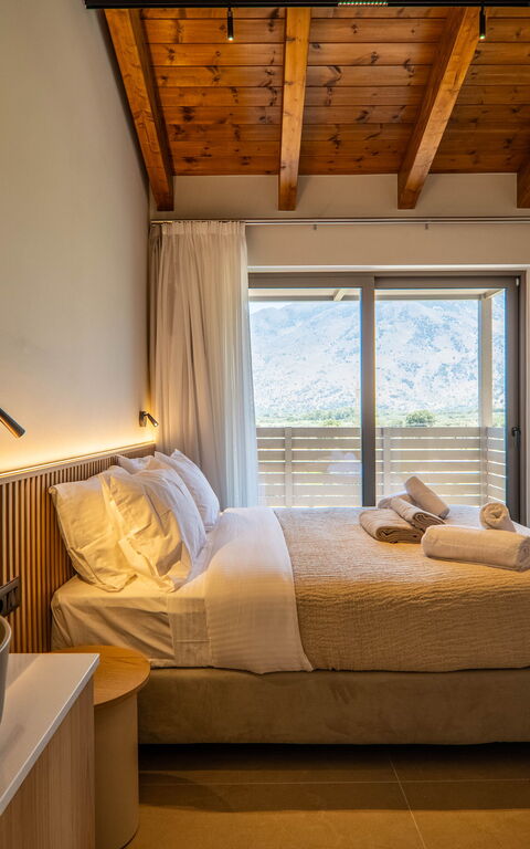 Villa Zen Chrysi: Camera da letto
