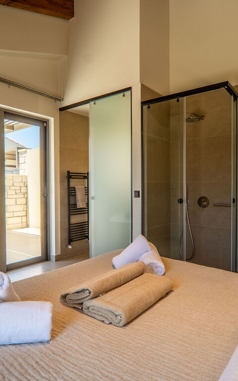 Villa Zen Chrysi: Camera da letto