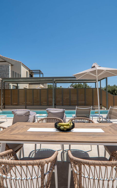 Villa Zen Aphrodite: all'aperto, Balcone / Terrazza / Patio, Esterni