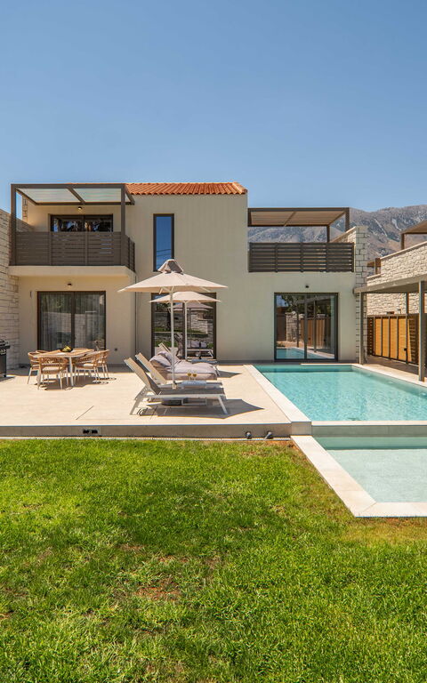 Villa Zen Hephaistos: all'aperto, Esterni, Giardino, Piscina