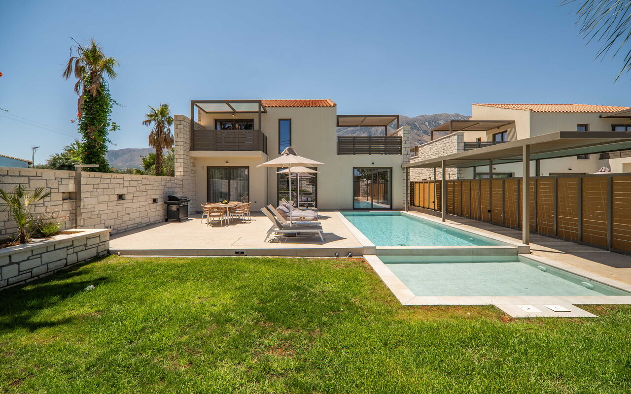 Villa Zen Hephaistos: all'aperto, Esterni, Giardino, Piscina