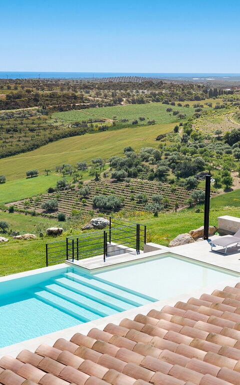 Netina Domus: all'aperto, Giardino, Piscina, Vista Panoramica