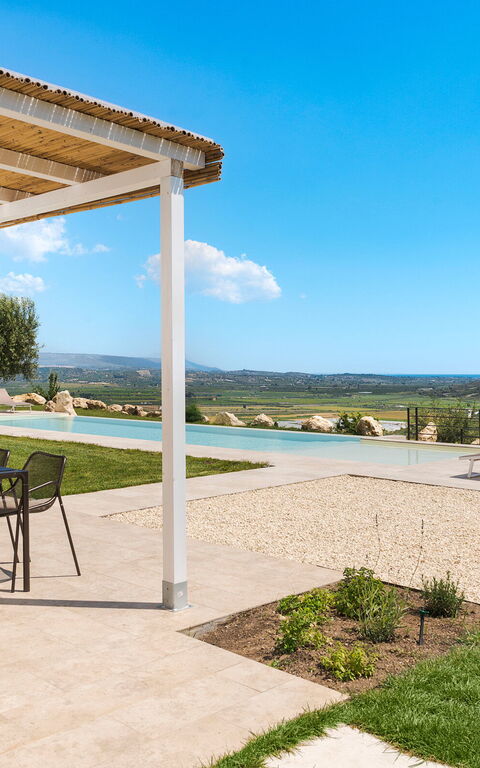 Netina Domus: all'aperto, Giardino, Piscina, Vista Panoramica