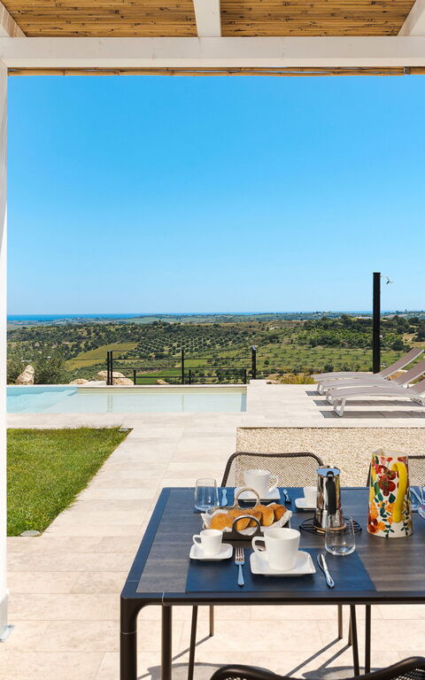 Netina Domus: all'aperto, Giardino, Vista Panoramica