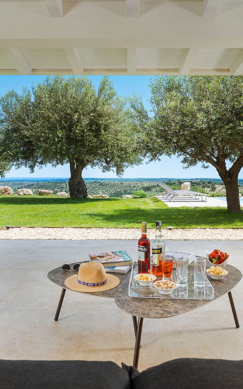 Netina Domus: all'aperto, Vista Panoramica