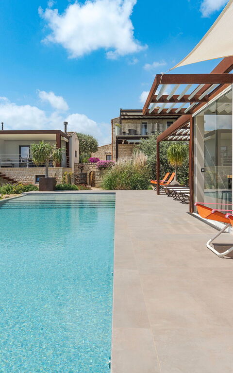 Corte Antigua: all'aperto, Esterni, Giardino, Piscina