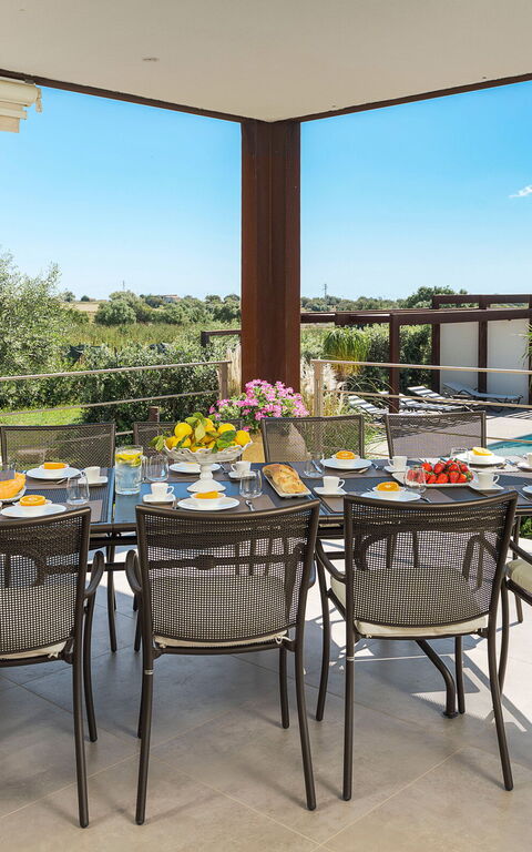 Corte Antigua: all'aperto, Balcone / Terrazza / Patio, Esterni, Giardino, Piscina