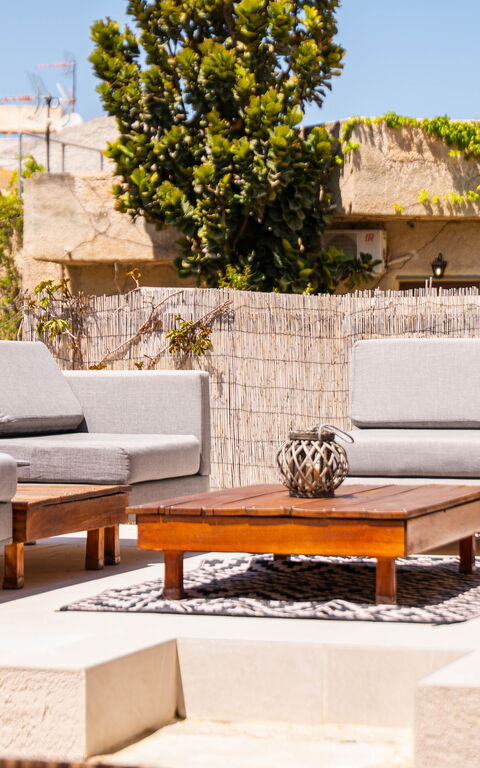 Villa Platon: all'aperto