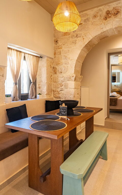 Villa Platon: Cucina, Sala da pranzo