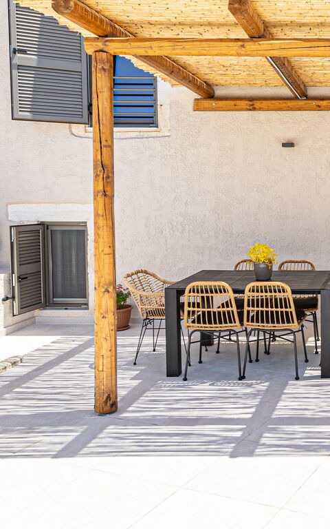 Villa Platon: all'aperto, Balcone / Terrazza / Patio, Esterni