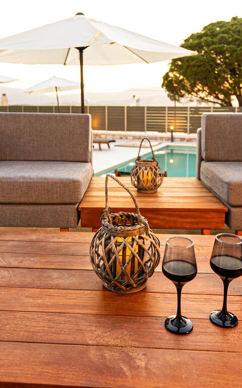 Villa Platon: all'aperto, Balcone / Terrazza / Patio, Esterni, Piscina