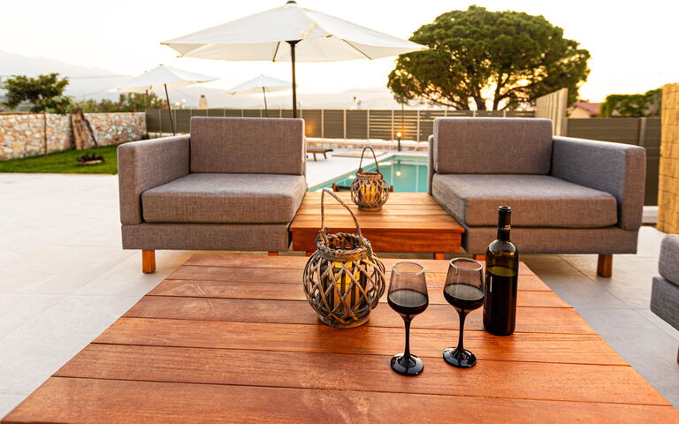 Villa Platon: all'aperto, Balcone / Terrazza / Patio, Esterni, Piscina