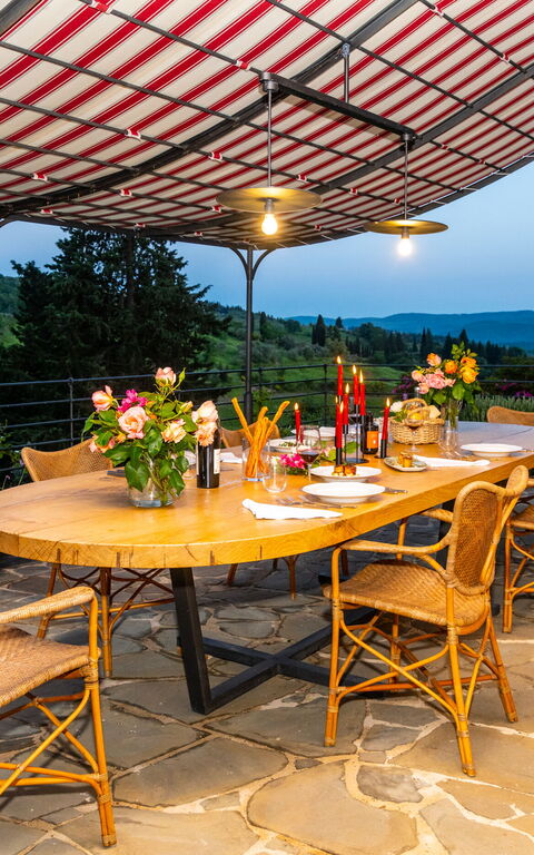 Villa Tenuta Casenuove: all'aperto, Balcone / Terrazza / Patio, Esterni, Vista Panoramica