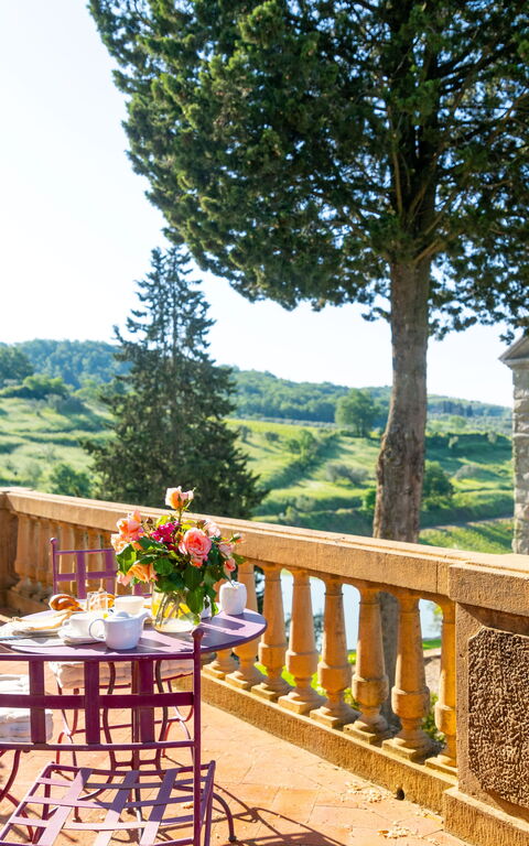 Villa Tenuta Casenuove: all'aperto, Balcone / Terrazza / Patio, Esterni, Vista Panoramica