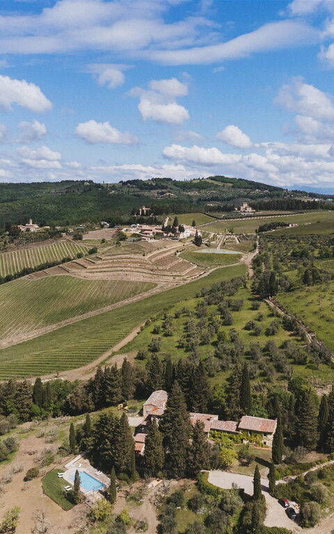 Podere Lupinati: Vista Panoramica
